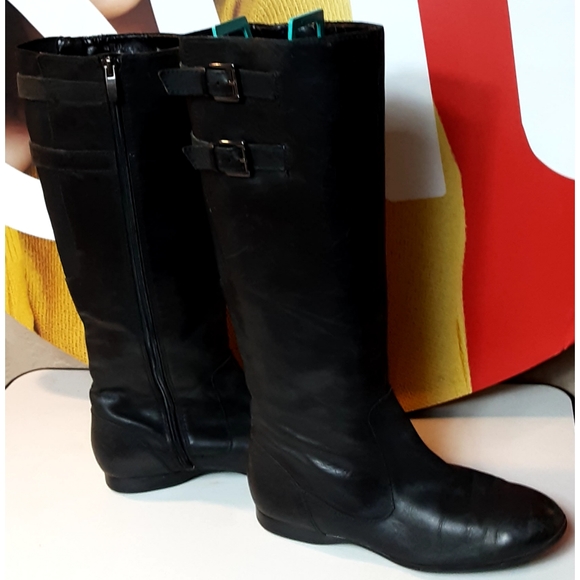 Enzo Angiolini Shoes - Enzo Angiolini Women's Leather Knee High Riding Bo